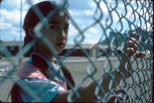 Girl at Fence