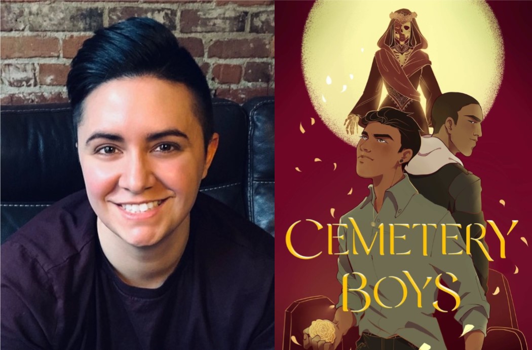 Author Aiden Thomas and Cemetery Boys