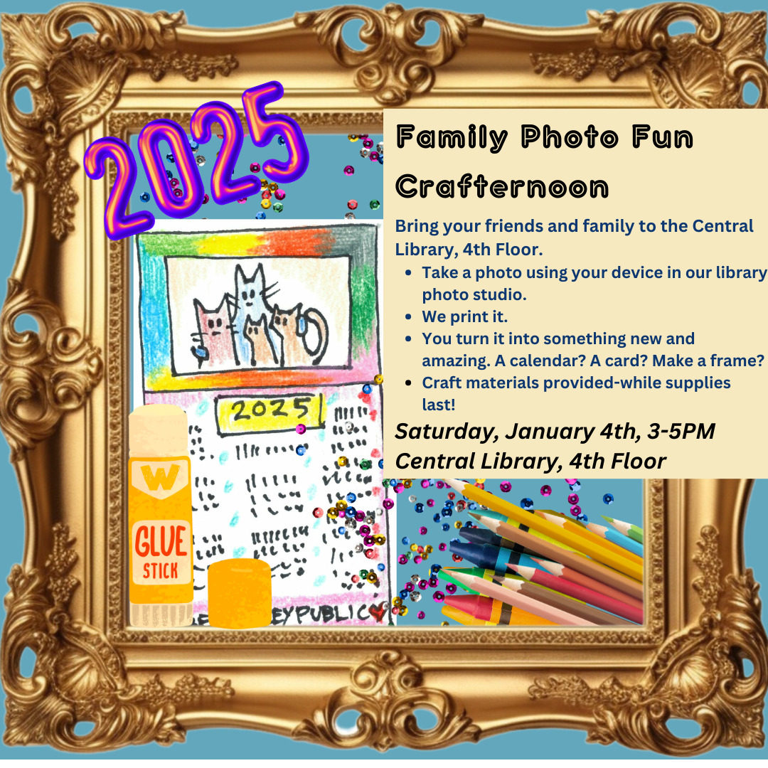 Family Photo Fun Crafternoon announcement