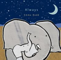 Always book cover with two illustrated elephants