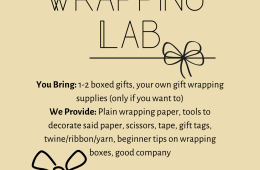 Gift Wrapping Flyer