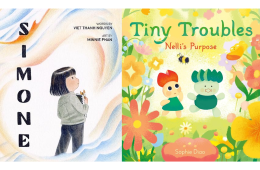 Book covers for Simone and Tiny Troubles