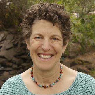 Janet Byron, co-author of Berkeley Walks - photo by Steve Price