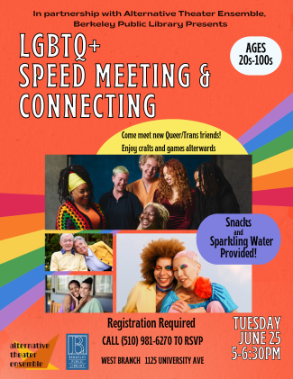 LGBTQ+ Speed Meeting & Connecting